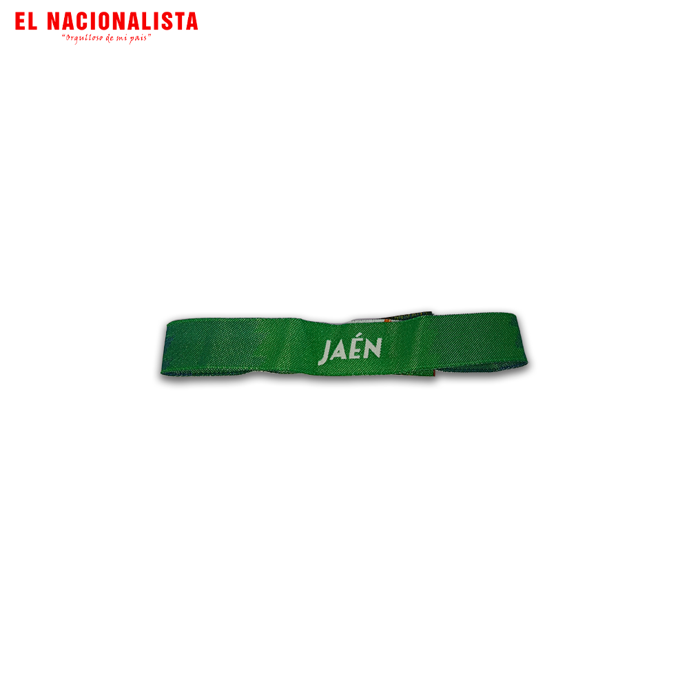 Pulsera Verde Jaén – Recuerdo de España