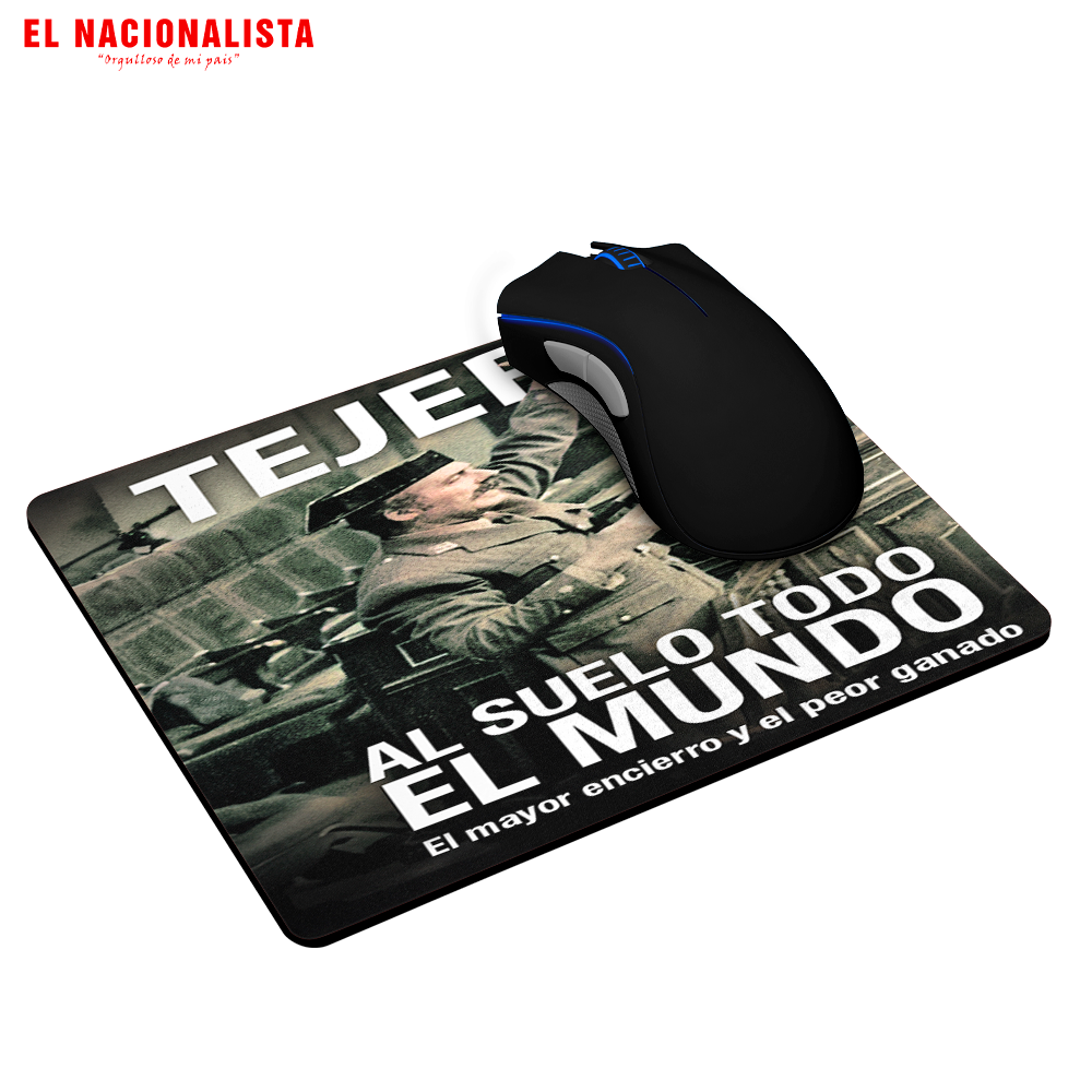 Alfombrilla de Ratón Tejero Al suelo todo el mundo – Estilo en tu Escritorio Tejero Al suelo todo el mundo