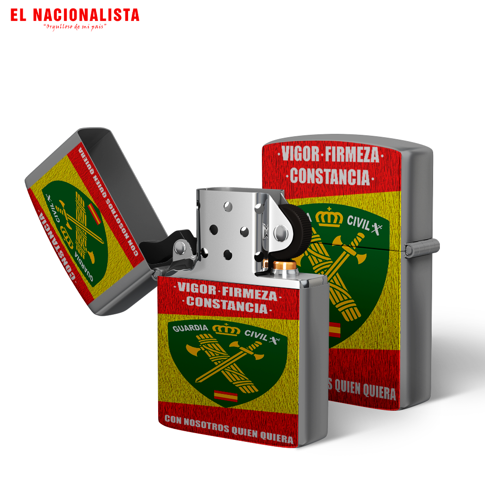Encendedor Tipo Zippo Guardia Civil – Mechero de Colección Guardia Civil