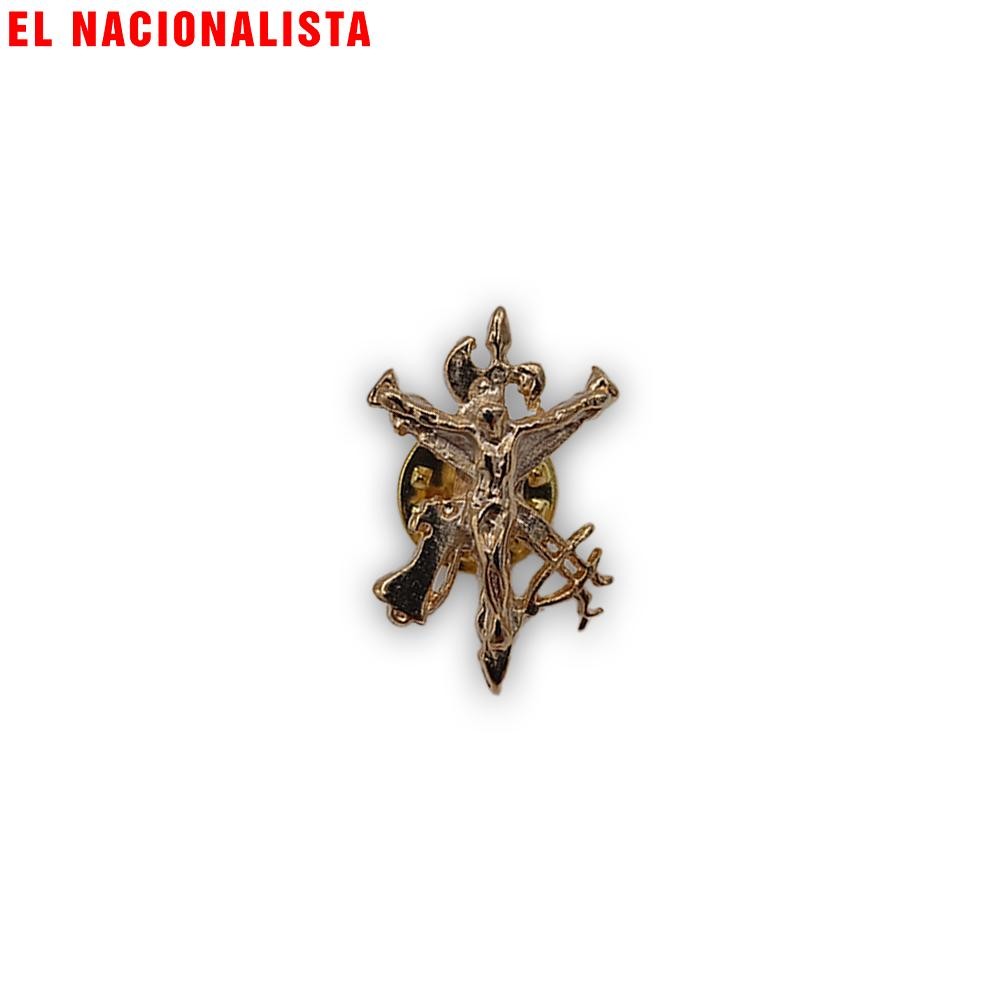 Pin Bandera España Rectangular – Con Escudo