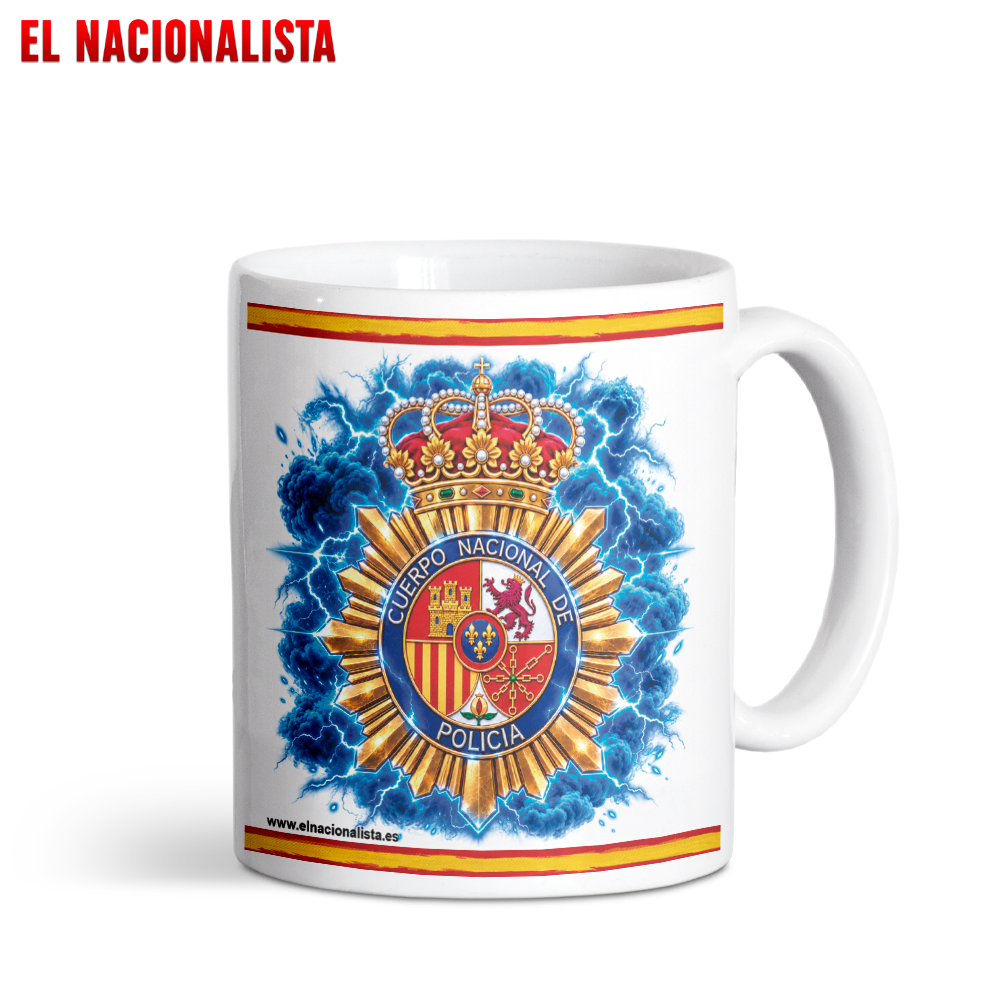 Taza Policía Nacional