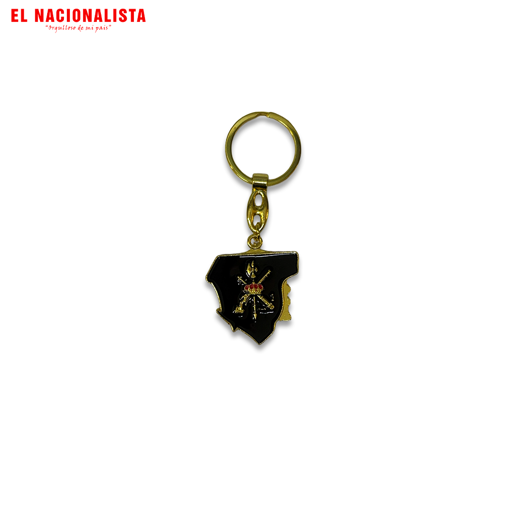 Llavero Dorado Legión Española – Honor y Valor