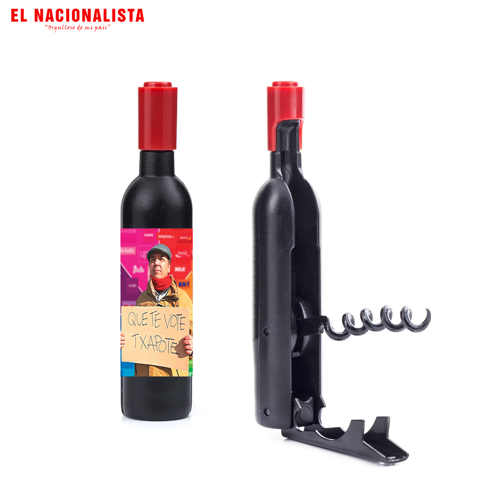 Sacacorchos Que te vote Txapote – Abre con Estilo Que te vote Txapote