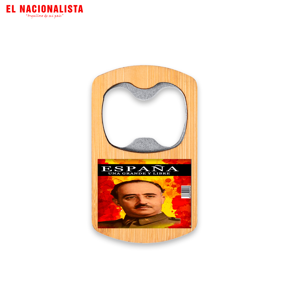 Abridor de Botellas España Grande y Libre Franco – Práctico y Original España Grande y Libre Franco
