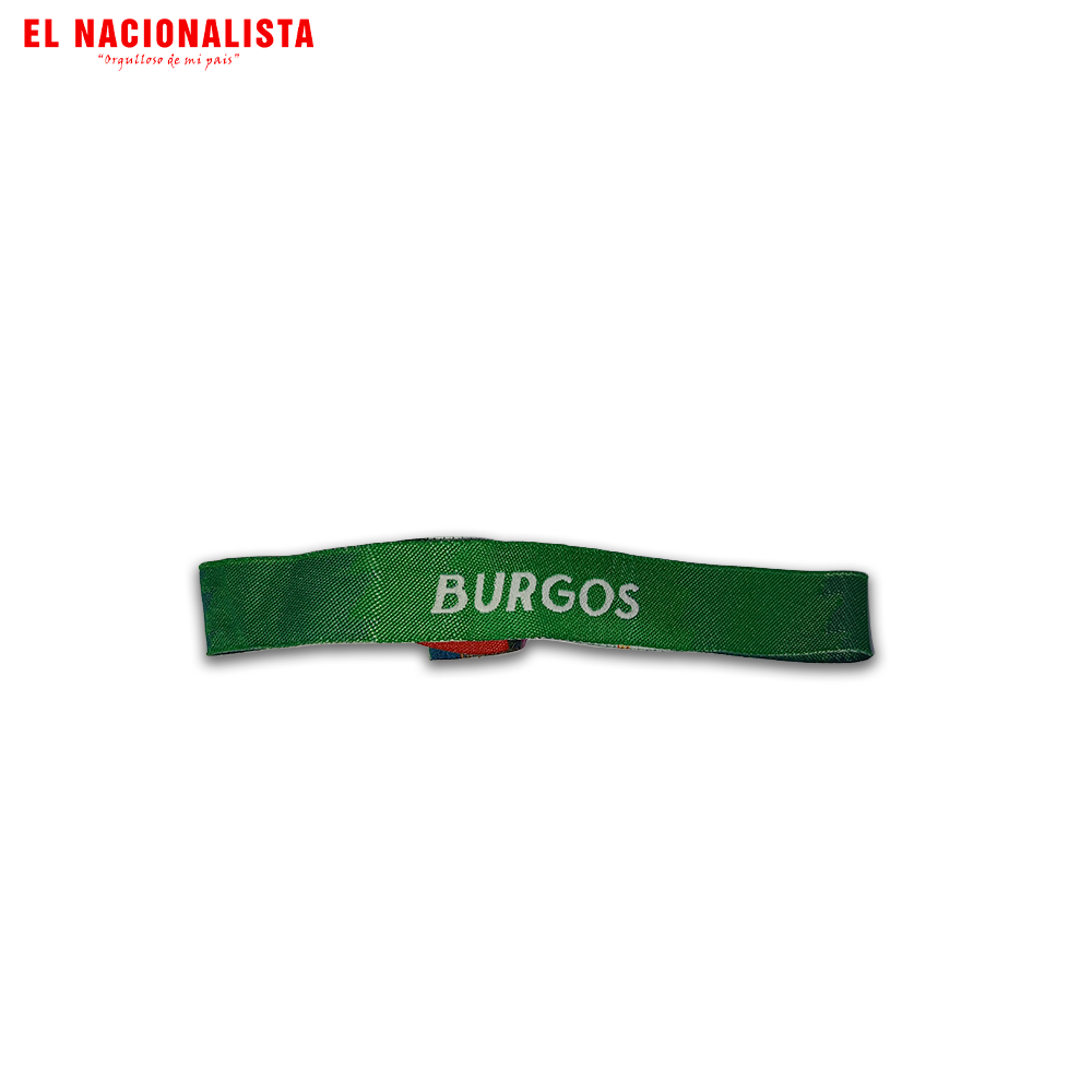 Pulsera Verde Burgos – Recuerdo de España