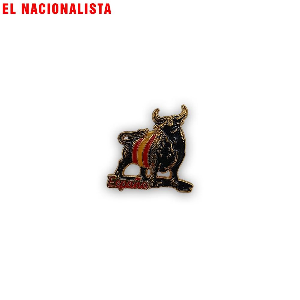 Pin Bandera Cataluña – Senyera con Escudo