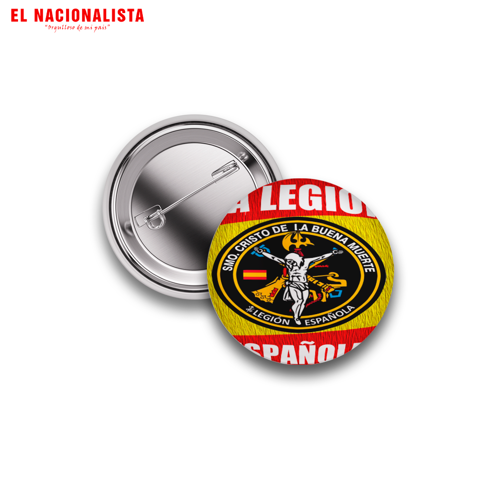 Pin de Solapa Cristo de la Buena Muerte – Insignia Metálica con Imagen del Cristo de la Buena Muerte