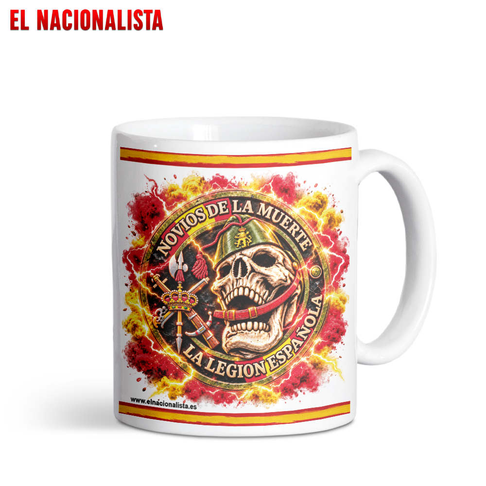 Taza Novios de la Muerte La Legión Española