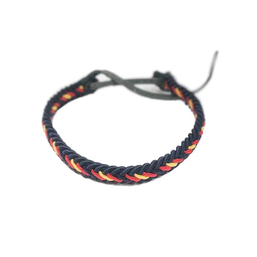 Pulsera: Pulsera de Trenza Azul v2