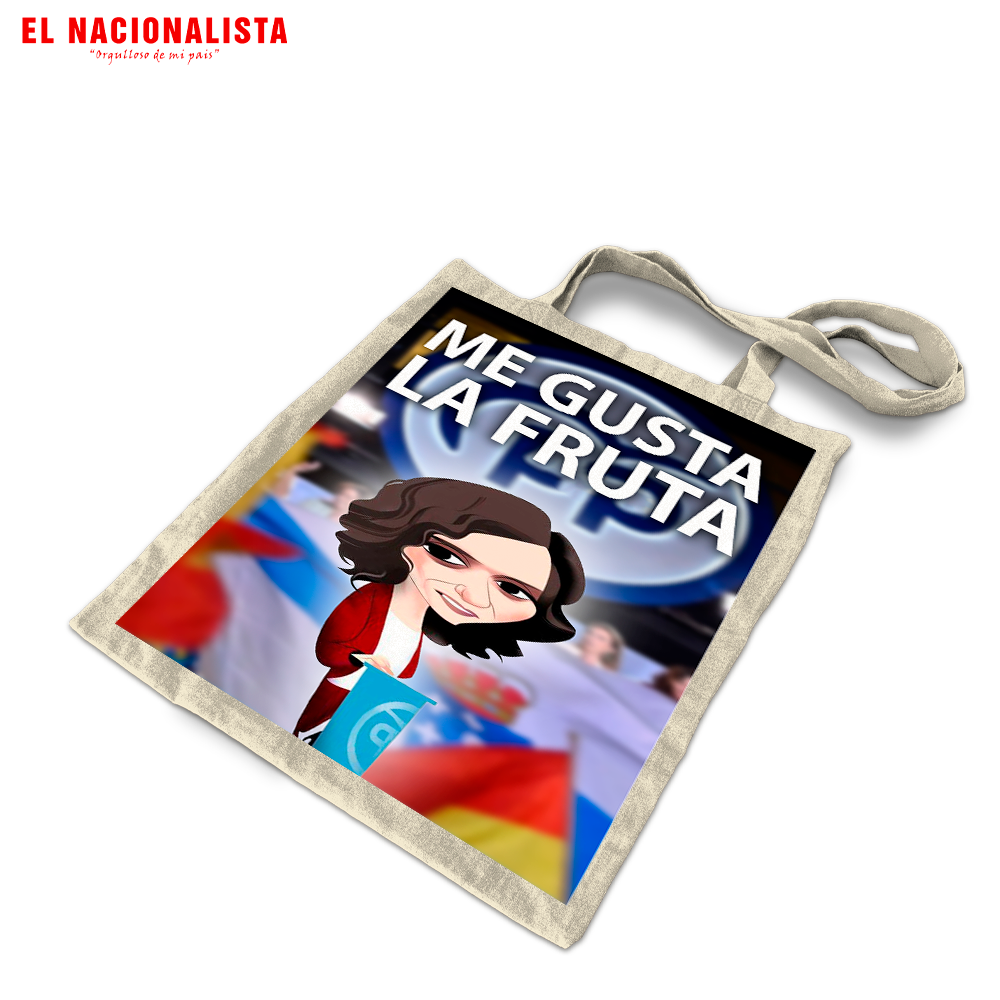 Bolsa de Tela Tote Bag Me gusta la Fruta – Bolso Me gusta la Fruta