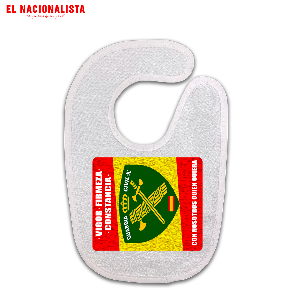 Babero para Bebé Guardia Civil – Babero Personalizado Guardia Civil