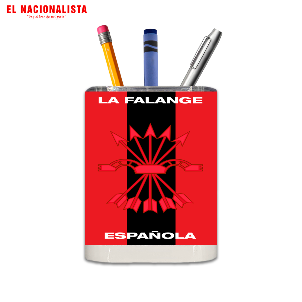 Porta Lapices Cuadrado Falange Española