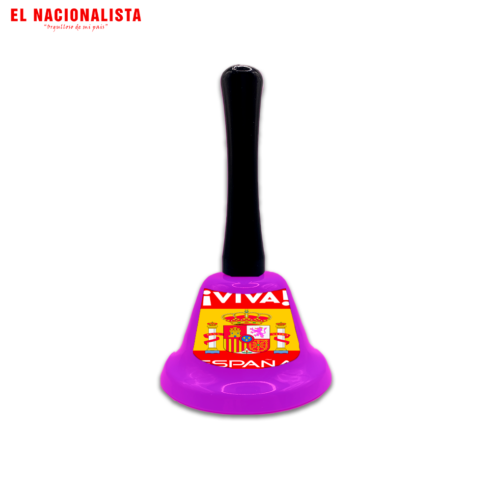 Campana Decorativa Viva España bandera – Toque Clásico Viva España bandera