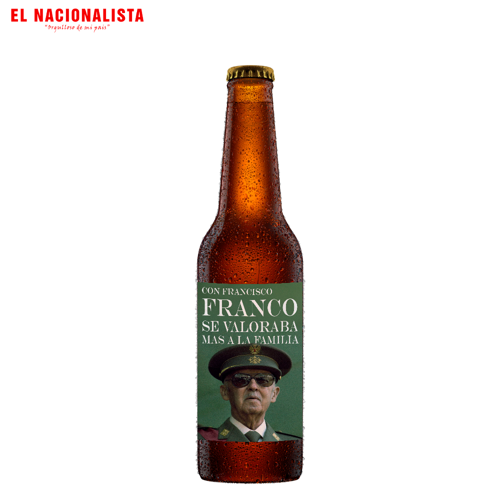 Cerveza Con Francisco Franco se valoraba la Familia