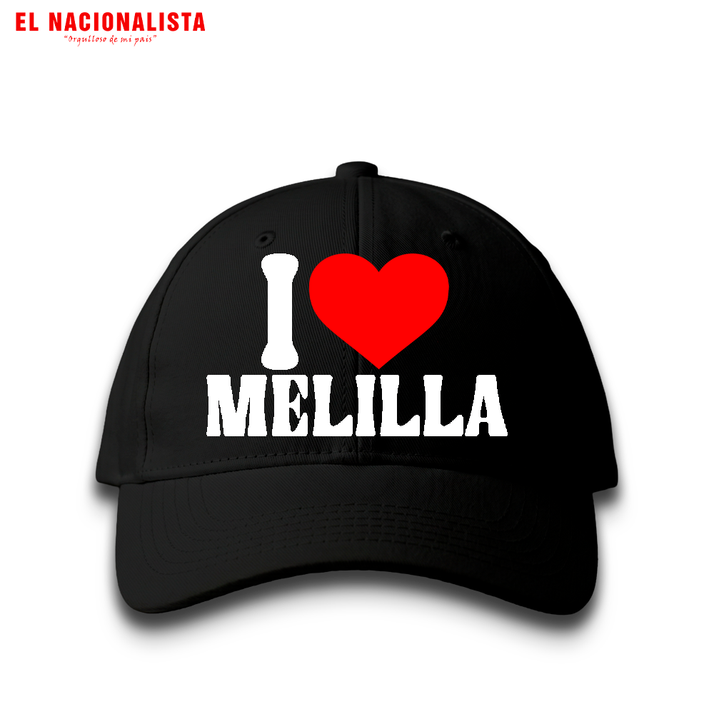Gorra I Love Melilla