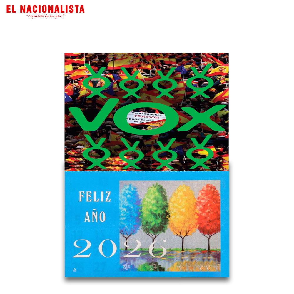 Calendario Vox con muchos Vox – Tu Año con Estilo Vox con muchos Vox