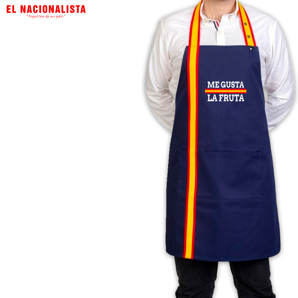 Delantal "Me gusta la fruta"