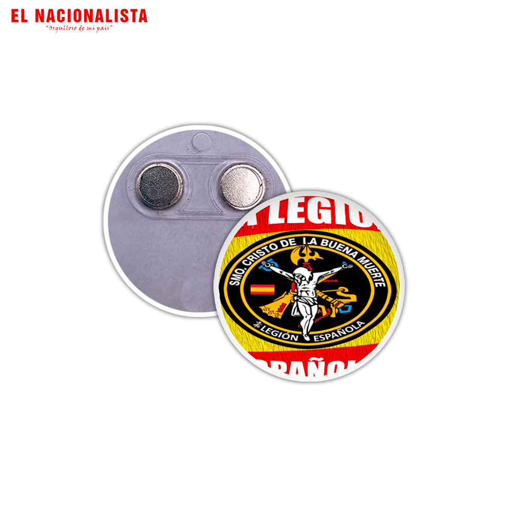 Imán Redondo para Nevera Cristo de la Buena Muerte – Souvenir Magnético con Imagen del Cristo de la Buena Muerte